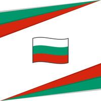 Bulgarie drapeau abstrait Contexte conception modèle. Bulgarie indépendance journée bannière social médias poste. Bulgarie drapeau vecteur
