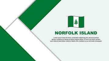 Norfolk île drapeau abstrait Contexte conception modèle. Norfolk île indépendance journée bannière dessin animé vecteur illustration. Norfolk île illustration