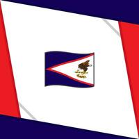 américain samoa drapeau abstrait Contexte conception modèle. américain samoa indépendance journée bannière social médias poste. américain samoa indépendance journée vecteur
