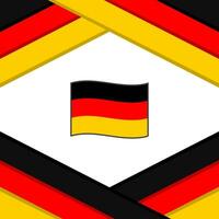 Allemagne drapeau abstrait Contexte conception modèle. Allemagne indépendance journée bannière social médias poste. Allemagne illustration vecteur