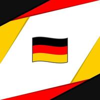 Allemagne drapeau abstrait Contexte conception modèle. Allemagne indépendance journée bannière social médias poste. Allemagne Contexte vecteur