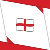 Angleterre drapeau abstrait Contexte conception modèle. Angleterre indépendance journée bannière social médias poste. Angleterre dessin animé vecteur