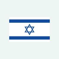 drapeau de Israël vecteur illustration