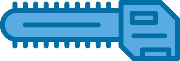 conception d'icône vecteur tronçonneuse