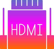 hdmi vecteur icône conception