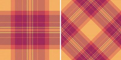 tartan Contexte textile de texture modèle vérifier avec une plaid sans couture en tissu vecteur. vecteur