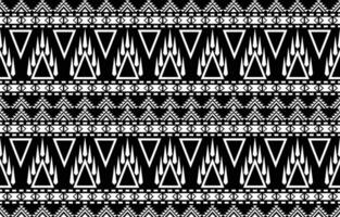 aztèque sans couture modèle. couverture textile impression texture tribal conception, géométrique symboles pour logo, cartes, en tissu décoratif travaux. traditionnel impression vecteur illustration. sur noir et blanc Contexte.