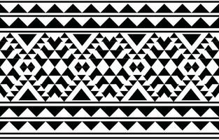 aztèque sans couture modèle. couverture textile impression texture tribal conception, géométrique symboles pour logo, cartes, en tissu décoratif travaux. traditionnel impression vecteur illustration. sur noir et blanc Contexte.