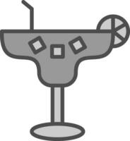 Margarita cocktail vecteur icône conception