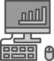 conception d'icône de vecteur de bureau