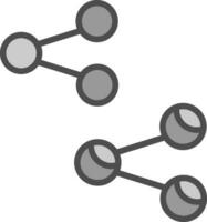 partager la conception d'icônes vectorielles vecteur