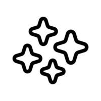 étoiles icône vecteur symbole conception illustration