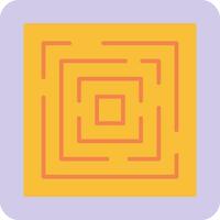 icône de vecteur de labyrinthe