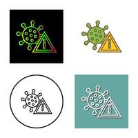 icône de vecteur de coronavirus