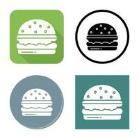 icône de vecteur de burger