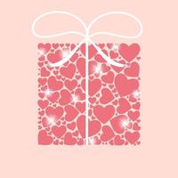 Saint Valentin coeur backgroung, illustration vectorielle vecteur