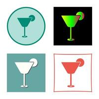 icône de vecteur de boisson cocktail