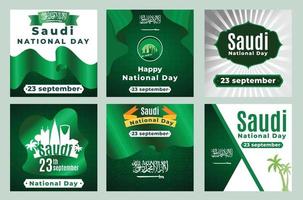 fête nationale de l'arabie saoudite le 23 septembre. joyeux Jour de l'Indépendance vecteur