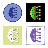 icône de vecteur de cerveau