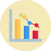 icône de vecteur d'analyse de marché