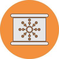icône de vecteur de diffusion