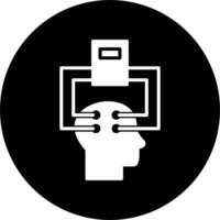 électroencéphalogramme vecteur icône