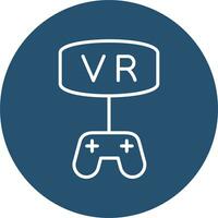 vr Jeu vecteur icône