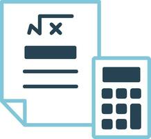 icône de vecteur de mathématiques