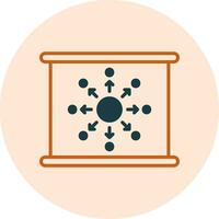 icône de vecteur de diffusion