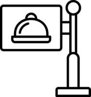icône de vecteur de restaurant
