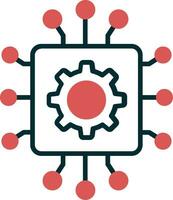 icône de vecteur de transformation numérique