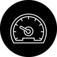 icône de vecteur de compteur de vitesse
