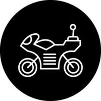 icône de vecteur de moto