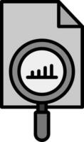 icône de vecteur d'analyse