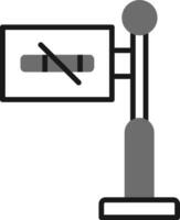 icône de vecteur non fumeur