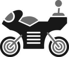 icône de vecteur de moto