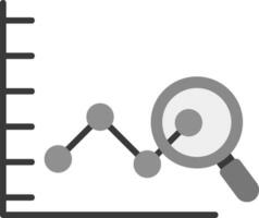 prédictif une analyse vecteur icône