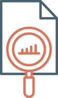 icône de vecteur d'analyse