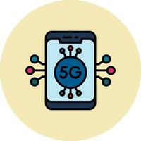 icône de vecteur 5g