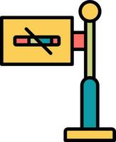 icône de vecteur non fumeur