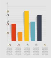 collection de modèles d'infographie pour le vecteur d'affaires illustra