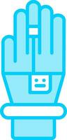 icône de vecteur de geste de la main