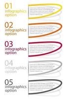 illustration vectorielle de modèle d'entreprise infographique vecteur