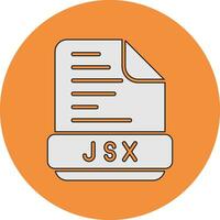 jsx vecteur icône