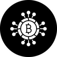 icône de vecteur de crypto-monnaie