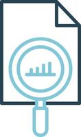icône de vecteur d'analyse