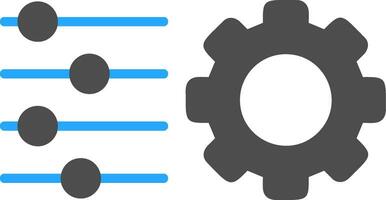 icône de vecteur de paramètres