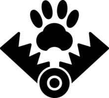 ours piège vecteur icône