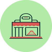 icône de vecteur de boulangerie boutique