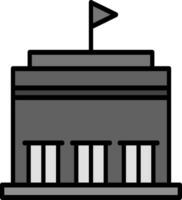 icône de vecteur de mairie